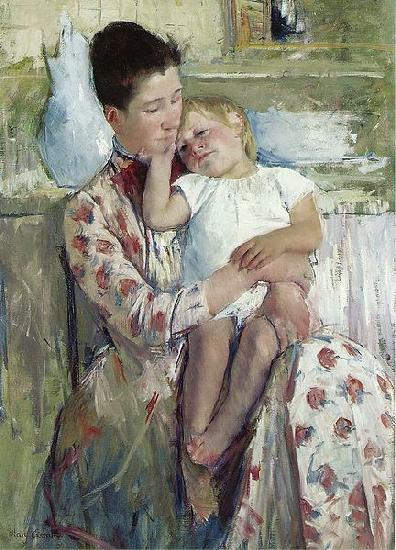 Mary Cassatt Mother and Child oil painting image